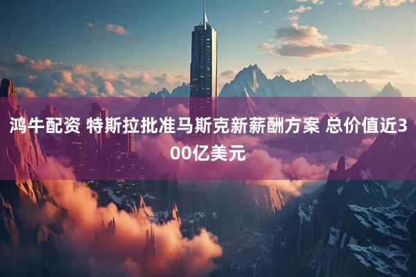 鸿牛配资 特斯拉批准马斯克新薪酬方案 总价值近300亿美元